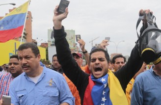 تظاهرات ضد دولتی در ونزوئلا 