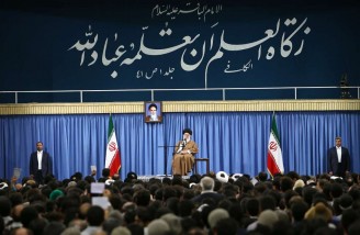دیدار جمعی از معلمان، فرهنگیان و دانشجویان با رهبر انقلاب 
