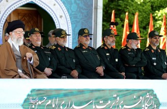 رهبر انقلاب در دانشگاه امام حسین (ع) 