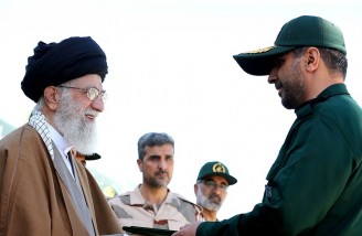 رهبر انقلاب در دانشگاه امام حسین (ع) 