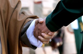 رهبر انقلاب در دانشگاه امام حسین (ع) 