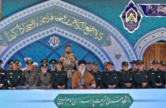 رهبر انقلاب در دانشگاه امام حسین (ع) 