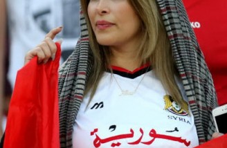  زنان و دختران سوری در ورزشگاه آزادی