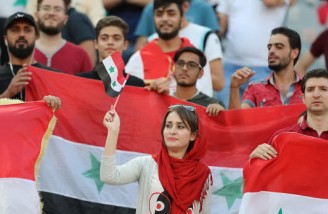  زنان و دختران سوری در ورزشگاه آزادی