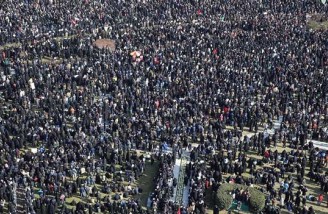 بازتاب انبوه در تشییع پیکر سپهبد شهید قاسم سلیمانی