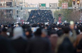 بازتاب انبوه در تشییع پیکر سپهبد شهید قاسم سلیمانی