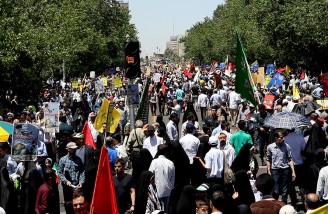 آن چه در روز قدس در تهران گذشت