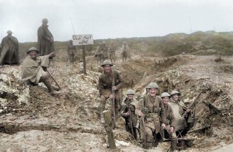 لحظه پایان جنگ جهانی اول| جشن و سوگواری متفقین 