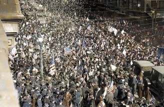 لحظه پایان جنگ جهانی اول| جشن و سوگواری متفقین 