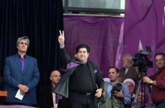 همایش انتخاباتی حسن روحانی در مشهد 