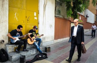 تهران و نوازندگان خیابانی