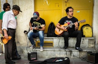 تهران و نوازندگان خیابانی