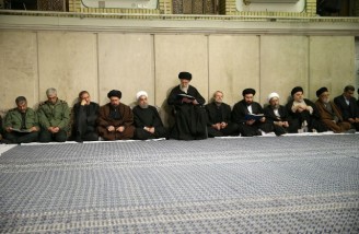 مراسم ترحیم مرحوم هاشمی رفسنجانی در حسینیه امام خمینی(ره)