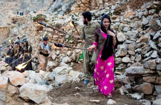جشن نوروز در روستای پالنگان ِکردستان