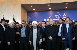 مراسم تشییع پیکر مطهر شهدای حادثه تروریستی 
