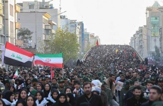 بازتاب انبوه در تشییع پیکر سپهبد شهید قاسم سلیمانی