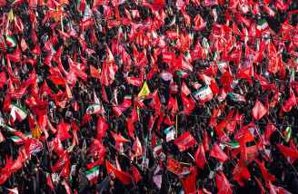 مراسم وداع با رهبر شهید