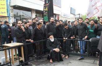 عزاداری آیت الله وحید خراسانی