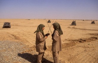 پادگان‌ اشرف| رقص ِ منافقین با ادوات نظامی عراقی ها