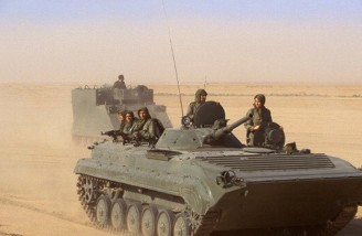 پادگان‌ اشرف| رقص ِ منافقین با ادوات نظامی عراقی ها