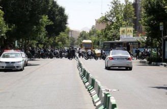 تدابیر امنیتی در اطراف مجلس شورای اسلامی