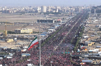 مراسم وداع با رهبر شهید