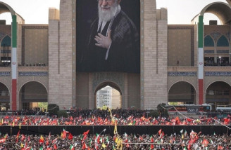 مراسم وداع با رهبر شهید