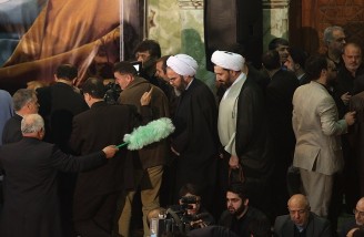 چهره‌های حاضر در مراسم هفتم آیت‌الله هاشمی رفسنجانی