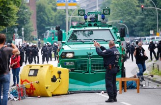 اعتراض‌های خیابانی در هامبورگ به G20