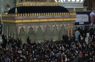 چهره‌های حاضر در مراسم هفتم آیت‌الله هاشمی رفسنجانی