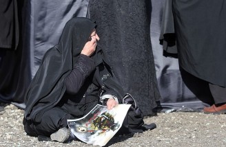 آئین وداع با شهدای آتش نشان