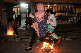 چهارشنبه سوری| سرخی تو از من