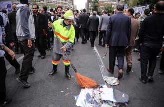 راهپیمایی ۱۳ آبان در تهران