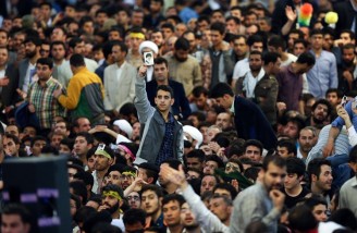 سخنرانی رهبر انقلاب در اجتماع زائران و مجاوران حرم رضوی