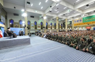 دیدار فرماندهان و کارکنان ارتش با رهبر انقلاب 
