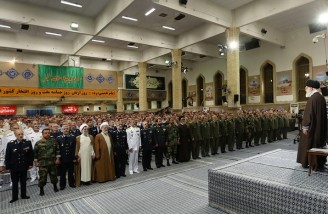دیدار فرماندهان و کارکنان ارتش با رهبر انقلاب 