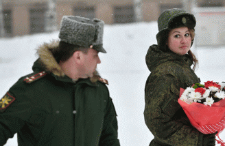 روز جهانی زن؛ مسابقه زنان ارتش روسیه