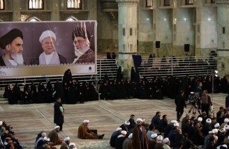 چهره‌های حاضر در مراسم هفتم آیت‌الله هاشمی رفسنجانی