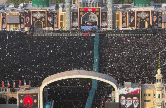 مراسم وداع با رهبر شهید
