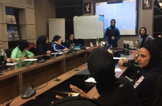 تمرین تیم ملی فوتبال بانوان