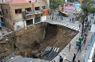 سه میلیون نفر در تهران بر روی پهنه فرونشست زندگی می‌کنند