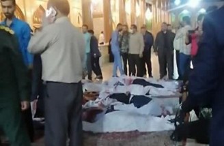 حرم شاهچراغ شیراز هدف حمله تروریستی قرار گرفت