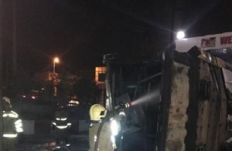یک پمپ بنزین در شرق تهران منفجر شد