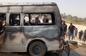 11 نفر در انفجار ون مسافربری در عراق کشته شدند