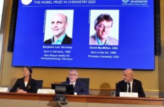 برندگان جایزه نوبل شیمی ۲۰۲۱ معرفی شدند