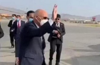 اشرف غنی، رئیس‌جمهور افغانستان این کشور را ترک کرد