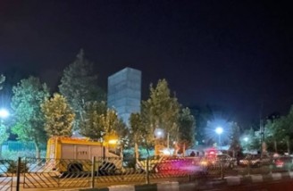 در انفجار پارک ملت تهران فقط تعدادی شاخ و برگ بر زمین ریخت