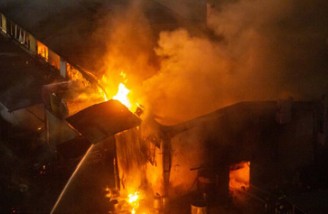 آتش‌سوزی در پاساژ آزادی اصفهان ۲۵ مجروح بر جای گذاشت