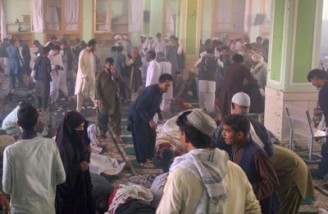بزرگترین مسجد شیعیان در  قندهار هدف حمله قرار گرفت