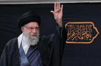 پیکر آقای شهید ایران آرام گرفت